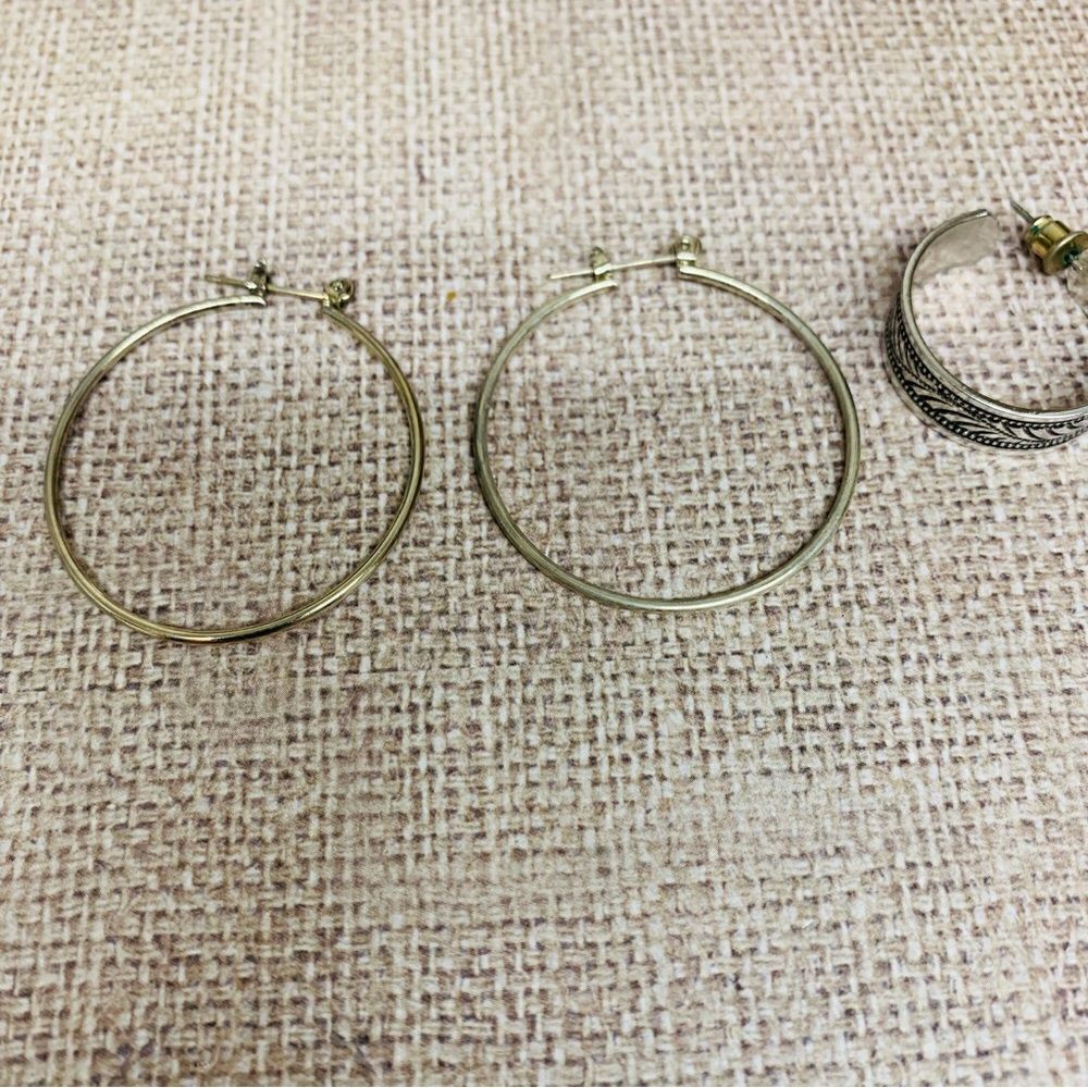 Hoop Earring Bundle - Picture 2 of 3